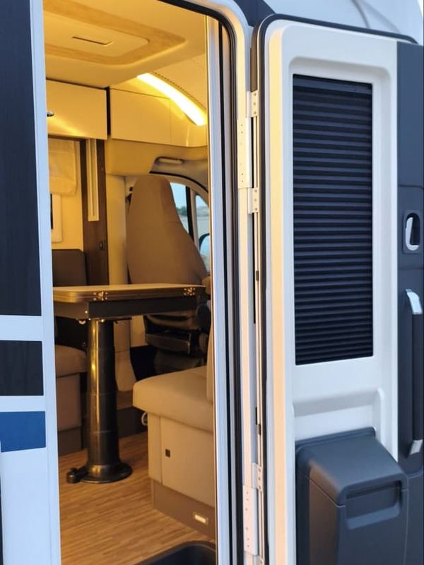 Autocaravana preparada para entrega